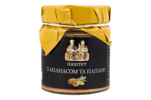 Паштет с ананасом и папайей Ron с/б 160г
