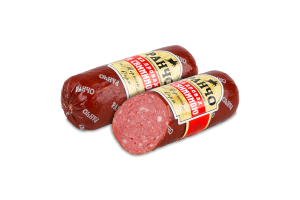 Ковбаса На дровах зі свининою Ранчо н/к 1с в/у 0.22кг