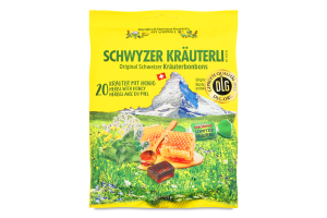 Льодяники Schwyzer Krauterli з травами та медом