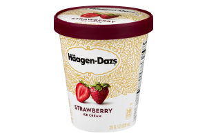 Haagen-Dazs Strawberry Ice Cream