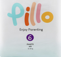Підгузки-трусики PILLO XL 13-18кг 23шт. И399 (Італія)