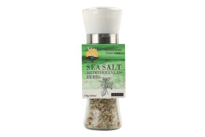 Соль морская из Месолонгиона Mediterranean herbs Sea&Sun мельница 170г