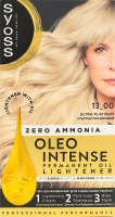 Крем-фарба для волосся безаміачна формула збагачена олією Oleo Intense №13-00 Syoss 1шт