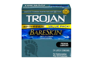 Trojan BareSkin Condoms - 24 CT