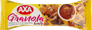 Батончик з шоколадом та смаком солоної карамелі Гранола Axa м/у 30г