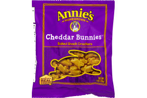 Annie's Homegrown Cheddar Bunnies Baked Snack Crackers