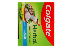 Паста зубная с солью Целебные травы Colgate 140г
