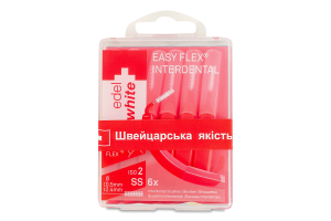 Щетки для межзубных промежутков SS Profi-Line Edel+White 6шт