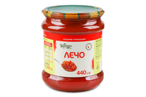 Конс Лечо Українська Зірка 440 г скл. /СКО