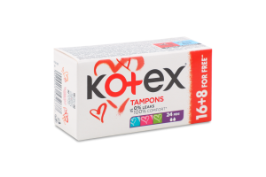 Тампон Kotex Ultra Sorb Silky Cover mini 16шт