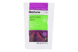 Сіль морська д/ванн Комплекс Антистрес 550г д/п Нейче Код