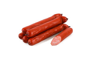 Колбаски с мясом птицы Егерские с сыром М'ясний хутір п/к 1с кг