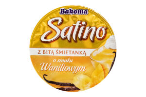 Десерт Bakoma Satino взбит вершк ваніль 2,4% ст