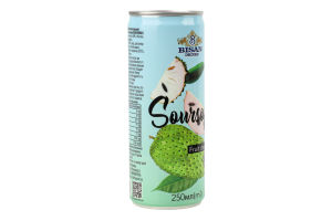 Напій безалкогольний Soursop негазований 250мл ж/б Bisan Drinks
