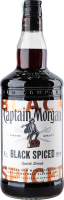 Напиток алкогольный 1л 40% на основе карибского рома Black Spiced Captain Morgan бут