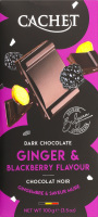 Шоколад Cachet 100г blackberry&ginger