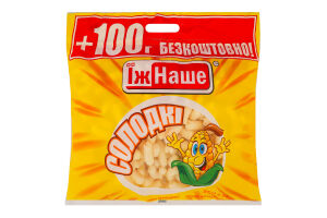 Палички кукурудзяні солодкі неглазуровані ЇжНаше м/у 350г