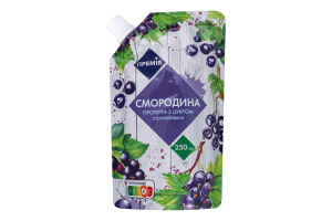 Смородина протерта з цукром Премія д/п 250г