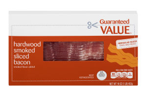Guaranteed Value Hardwood Smoked Sliced Bacon