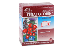 Фіточай №61 Ключі Здоров"я "гепатотонік (печінковий)" пакет 1,5 г №20