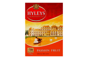 Чай черный байховый цейлонский цельнолистовой Passion Fruit Hyleys к/у 100г