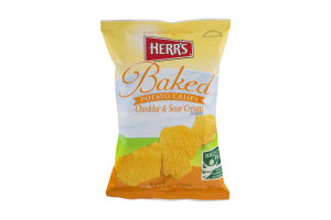 Herr's Baked Potato Crisps Cheddar & Sour Cream Flavored