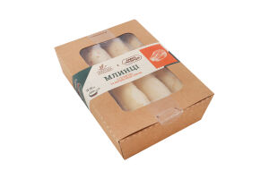 Млинці заморожені з сьомгою та вершковим сиром Закрома к/у 480г