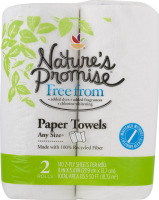 Nature's Promise Any Size Paper Towels - 2 CT