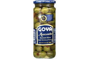 Goya Manzanilla Spanish Olives with Pimientos