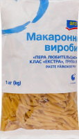 Изделия макаронные класс Экстра группа B Перья любительские Aro м/у 1кг