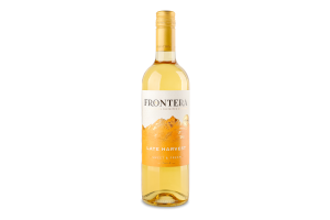 Вино 0.75л 12.5% біле напівсолодке виноградне Late harvest Frontera пл