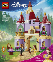 Конструктор для детей от 5лет №43289 Belle&the beast's enchanted castle Disney Lego 254эл