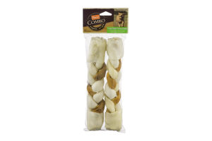 Hartz Combo Rawhide & Pig Skin Large Dogs - 2 CT