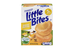 Entenmann's Little Bites Banana Muffin Pouches - 5 CT