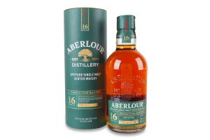 Виски 700мл 40% шотландский односолодовый 16YO Aberlour тубус