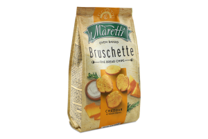 Сухарі-брускеті Maretti 70 г Чеддер (Болгарія)