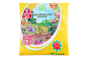 Субстрат д/кімнатних рослин 5л Флоріо