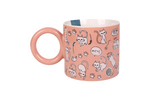 Чашка Eat&Drink рожева 330мл 985172