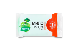 Мило туалетне Яблуко ТМ "1" 60г