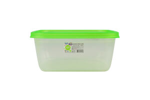 Контейнер універсальний 1.5л 182x182x73мм Квадратний №3 Econom Box Ал-Пластик 1шт