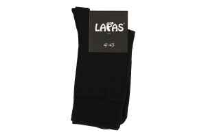 Носки мужские Lapas №9119BLK 41-43 черный