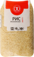 Рис длиннозернистый шлифованный пропаренный ТМ "1" 1с м/у 1кг