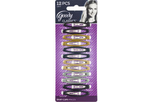 Goody Classics Snap Clips - 12 CT