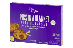 Simply Enjoy Pigs In A Blanket with Parmesan - 12 CT