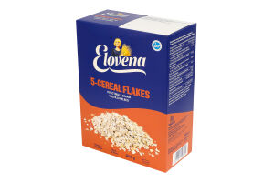 Хлопья из цельного зерна 5 злаков Elovena к/у 600г