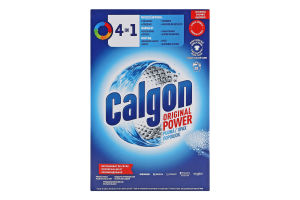 Засіб для захисту пральної машини порошкоподібний 4в1 Original Power Calgon 1кг