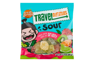 Цукерки Wawel Travel Gummies Sour кислий смак