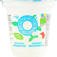 Сыр 45% мягкий органический Моцарелла Organic Milk ст 100г