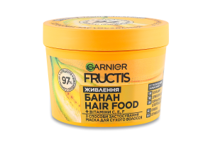 Маска для сухих волос Питание Банан Hair food Garnier Fructis 400мл