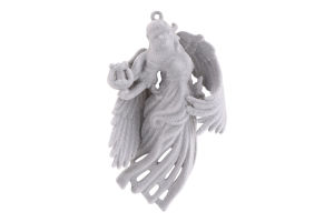 Підвіска Ангел з арфою №1 окс плас 13х5,5см 2101-1